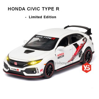 สินค้า โมเดลรถ Honda Civic FK Type R 1:32