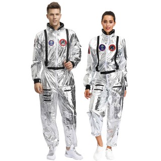 สินค้า cp237.1 ชุดนักบินอวกาศสีเงิน ชุดนาซ่า ชุด NASA ชุดอพอลโล่