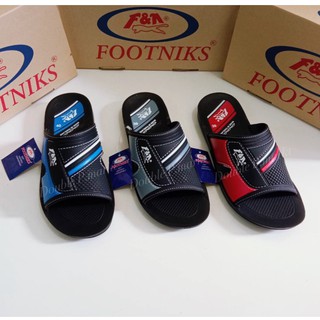 Footniks FPU33-0413M รองเท้าแตะสวมพียูชาย
