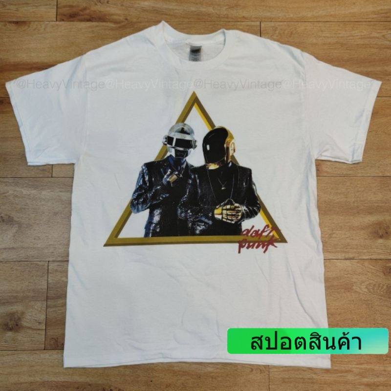 เสื้อยืดผ้าฝ้ายdaft-punk-edm-เสื้อวง-เสื้อทัวร์l-xl-xxl-3xl