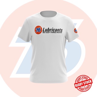 [พร้อมส่ง] Baju เสื้อยืด 76 Lubricants UNION Limited สไตล์วินเทจ สําหรับรถจักรยานยนต์