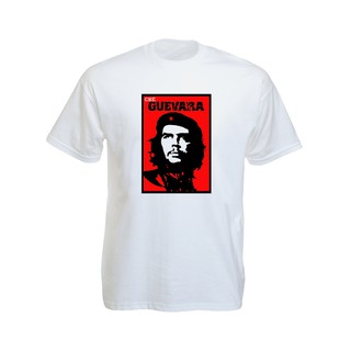เสื้อยืดราสต้า Tee-Shirt Che Guevara เสื้อยืดสีดำลายสุดเท่ห์ Che Guevara Black Tee-Shir