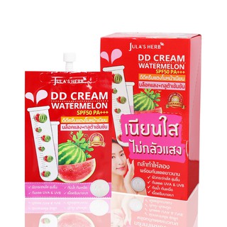 !!ขายเป็นกล่อง!! DD Cream Watermelon ดีดีครีมแตงโมหน้าเนียน