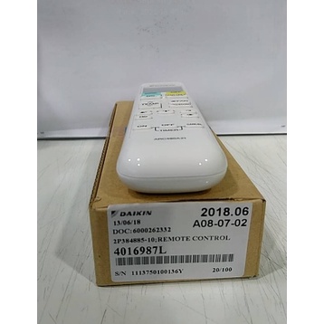 daikin-4016987l-รีโมท-ไดกิ้น-ของแท้-ตัวยิงไดกิ้น-ตัวกดไดกิ้น-อะไหล่แอร์แท้ราคาถูก-ส่งเร็ว