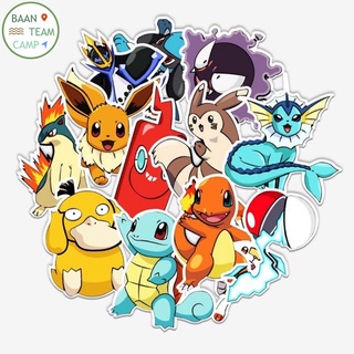 สติ๊กเกอร์ Pokémon 57 โปเกมอน 50 ชิ้น โปเกม่อน Pokemon pikachu โปรเกมอน go ปิกกาจู พิคาชู ปี ปีก กา จู โก โป เก มอน ม่อน