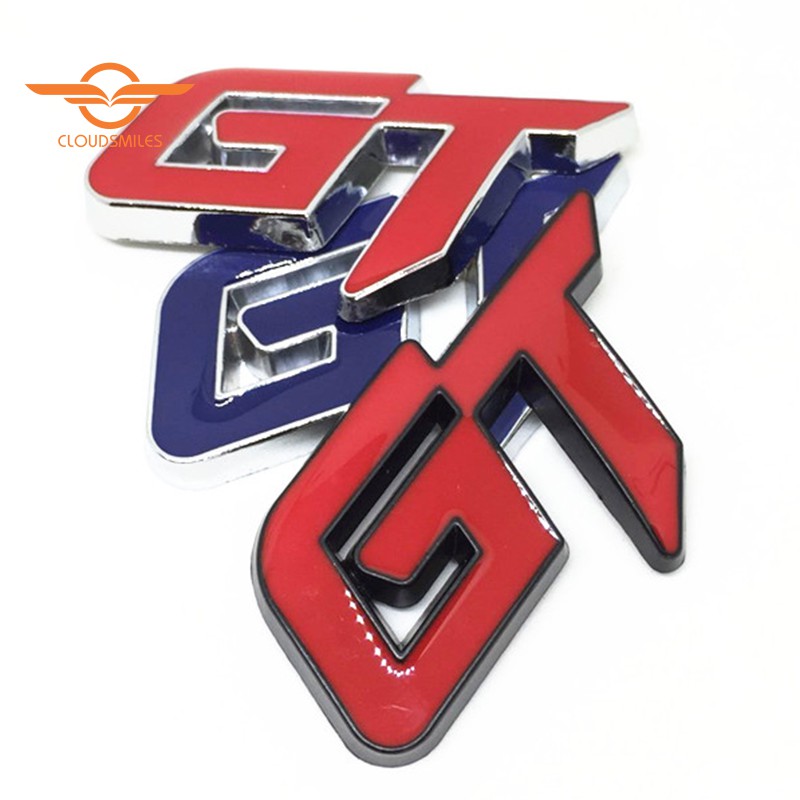 สติ๊กเกอร์-3-d-gt-โลโก้สำหรับตกแต่งรถยนต์
