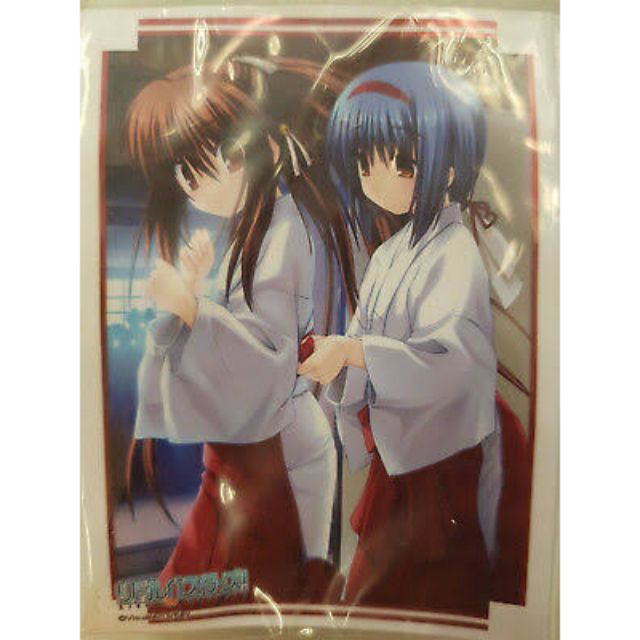 ปลอก-ใส่การ์ด-ลาย-anime-little-busters-จาก-ค่าย-key-rin-amp-mio-ชุดมิโกะ