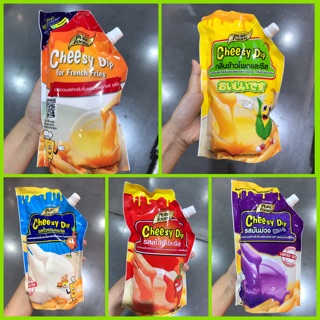 สินค้า ‼️พร้อมส่ง✅✅ซอสมายองเนสชีส ซอสชีสข้าวโพด ซอสหัวหอมและชีส ซอสสไปซี่ชีส ซอสชีสมันม่วง 1,000g เข้มข้น หอมชีส อร่อย💯💯