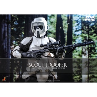 พร้อมส่ง! ฟิกเกอร์  Hot Toys MMS611 1/6 Star Wars: Return of the Jedi - Scout Trooper