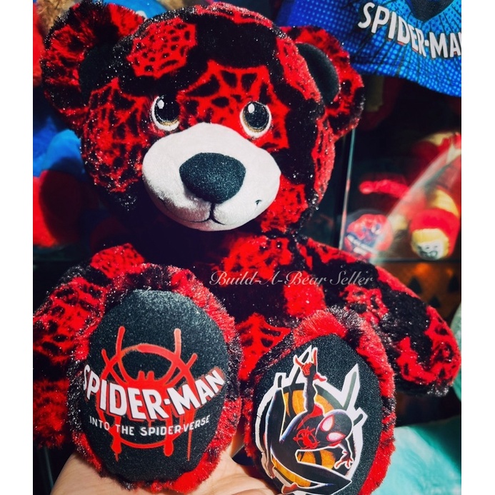 ตุ๊กตาสไปเดอแมน-ซุปเปอร์-ฮีโร่-มาเวล-บิ้วอะแบร์-marvel-spiderman-bear-สินค้ามือสองสภาพเยี่ยม