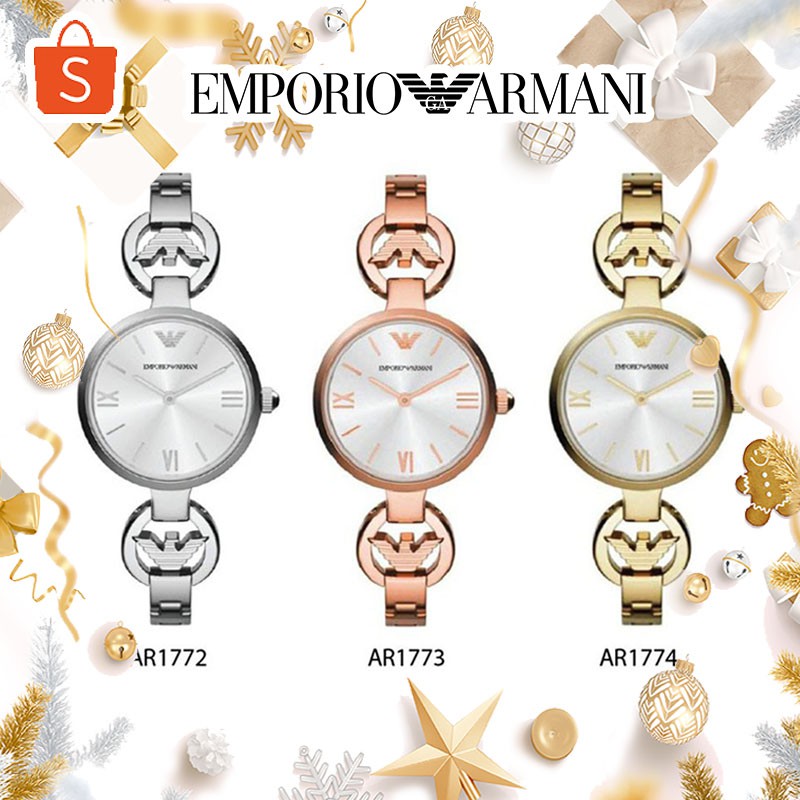 ภาพหน้าปกสินค้าOUTLET WATCH นาฬิกา Emporio Armani OWA296 นาฬิกาข้อมือผู้หญิง นาฬิกาผู้ชาย แบรนด์เนม Brand Armani Watch AR1774 จากร้าน outlet_watch_premium บน Shopee