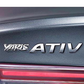 พร้อมส่ง!!🚗 (ของแท้) ป้าย โลโก้  ALL NEW YARIS ATIV 2022 (ของแท้) เบิกศูนย์ TOYOTA