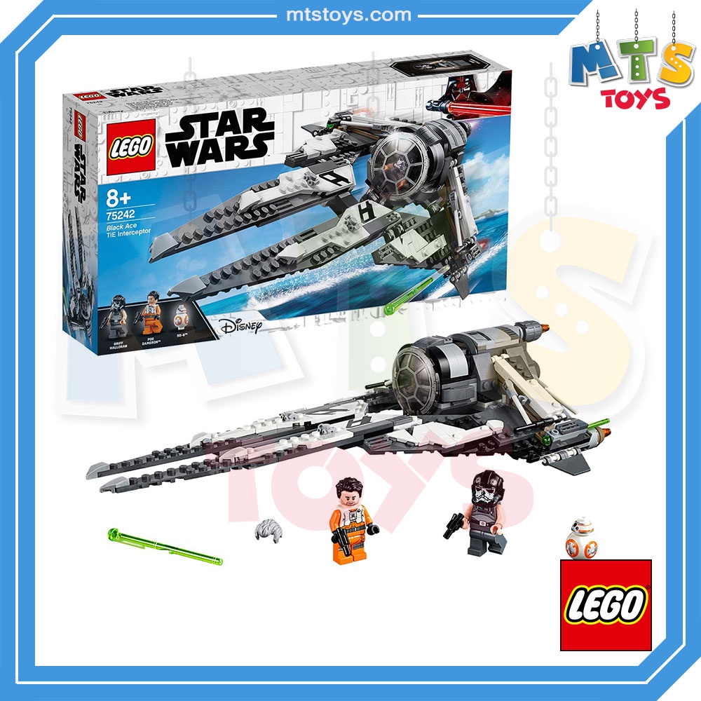 MTS Toys Lego 75242 Star Wars Black Ace TIE Interceptor Shopee Thailand