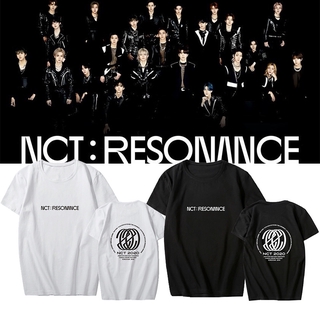 Kpop NCT RESONVNCE Unisex Short Shirt Tops Summer Women T-shirts
