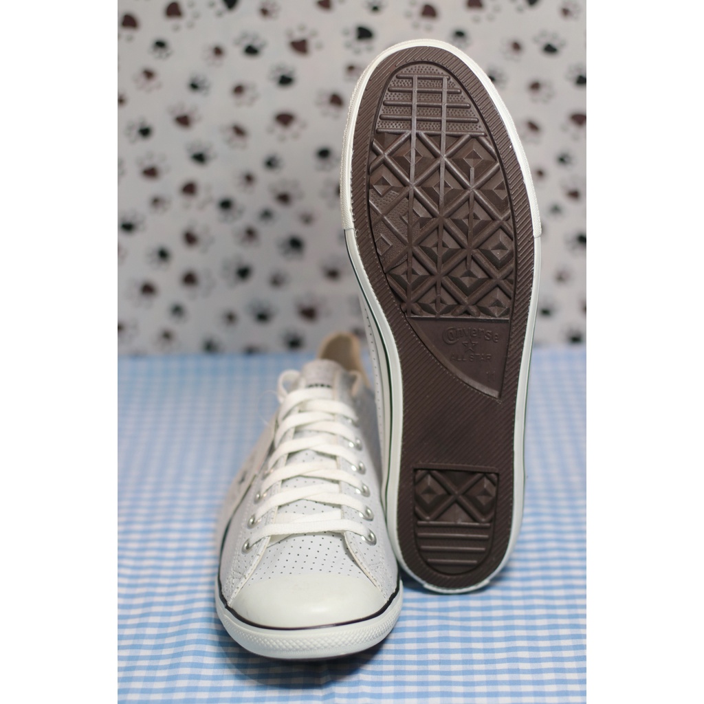 converse-รุ่น-all-star-slim-punch-ox-white-รองเท้าหนัง-แฟชั่น-สีขาว-ของใหม่-มือ1-ลิขสิทธิ์ของแท้100-มีของ-พร้อมส่งทันที