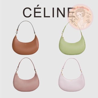 Shopee ลดกระหน่ำ 🔥ของแท้ 100% 🎁Celine Brand New AVA Smooth Calf Leather Handbag