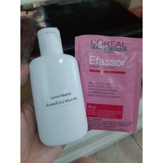 Loreal effasor 28g+ พร้อมตัวผสมผง 75ml