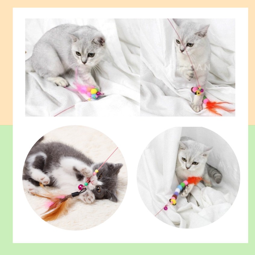 ภาพหน้าปกสินค้าPEKO PET&CAT ไม้ล่อแมว ยาวสุด90cm. ไม้ตกแมว มีหลายแบบให้เลือก ของเล่นแมวน่ารัก ของเล่นสัตว์เลี้ยง จากร้าน pekojapan บน Shopee