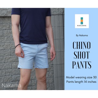 ภาพขนาดย่อของภาพหน้าปกสินค้า( ลดเพิ่ม 29.-)กางเกงขาสั้นผู้ชาย ผ้าชิโน แฟชั่นเกาหลี ขาสั้นความยาว14นิ้ว จากร้าน jirut14 บน Shopee ภาพที่ 3