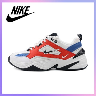 สินค้า ของแท้อย่างเป็นทางการ Nike M2K TEKNO รองเท้าผ้าใบผู้ชายและผู้หญิง