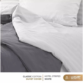 ภาพหน้าปกสินค้าปลอกผ้านวม Luxury Cotton(หมอนโรงแรม 6 ดาว Luxury) จัดส่งฟรี!! ที่เกี่ยวข้อง