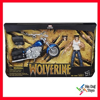 Marvel Legends Wolverine + Motorcycle มาร์เวล เลเจนด์ วูลฟ์เวอรีน + มอเตอร์ไซค์