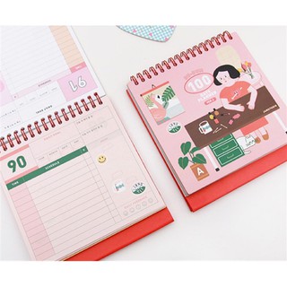 ภาพหน้าปกสินค้า💥ถูกที่สุด💥 📆 100Days Planner ปฏิทินวางแผน 100วัน พิชิตเป้าหมาย 💗 แบบฟอร์มน่ารัก วางแผนได้ละเอียดเข้าใจง่าย ที่เกี่ยวข้อง