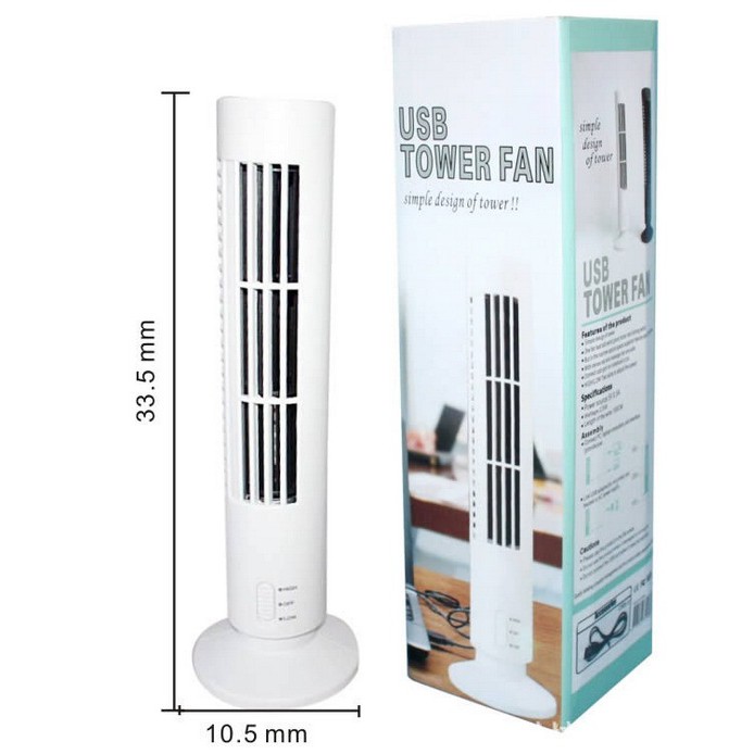 พัดลมตั้งโต๊ะ-usb-tower-fan