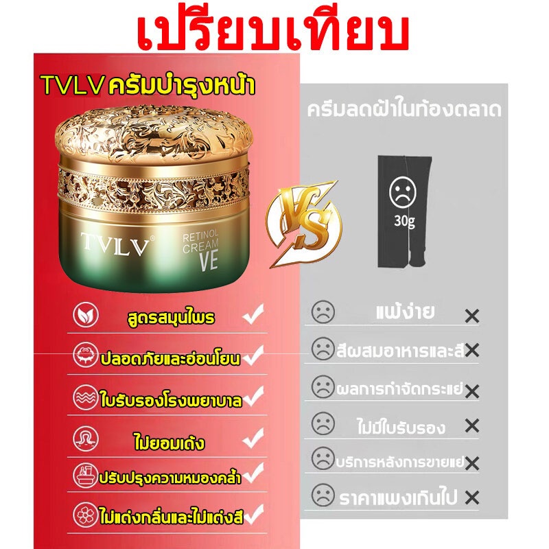 แก้ปัญหาต้นตอของริ้วรอยtvlvต่อต้านริ้วรอย-ครีมลดริ้วรอย-ต่อต้านวัย-ลดเลือนริ้วรอย-ครีมต่อต้านริ้วรอย-ครีมหน้าขาวใส50g