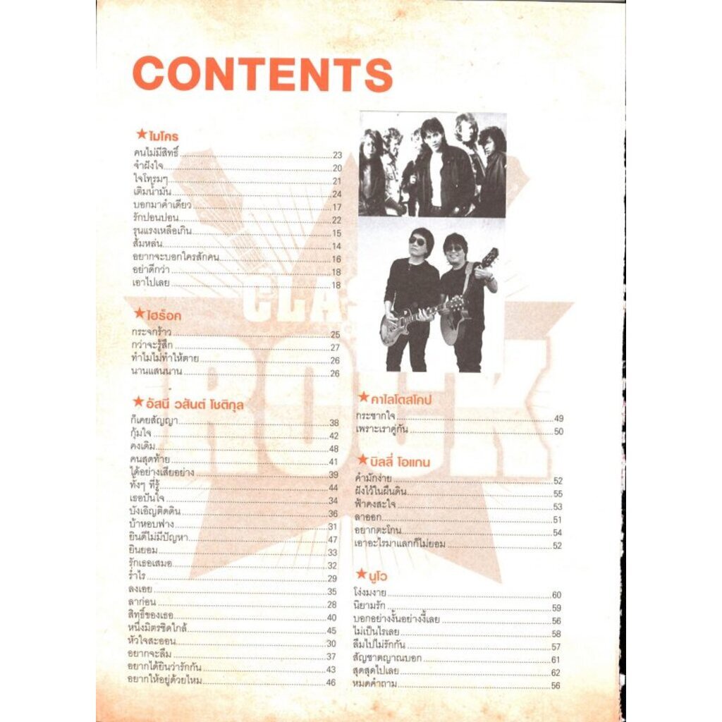 ภาพหน้าปกสินค้าIS Song Hits หนังสือเพลง THE GUITAR CLASSIC ROCK จากร้าน isbookonline บน Shopee