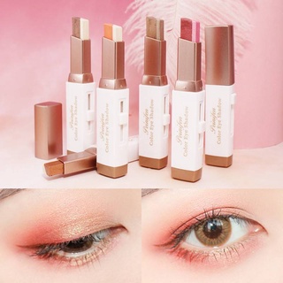 Eye Shadow Stick Double Color Gradient Velvet อายแชโดว์ แต่งตาทูโทน แบบแท่ง Lameila