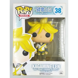 Funko Pop Rock Crypton - Kagamine Len #38 (กล่องมีตำหนินิดหน่อย)