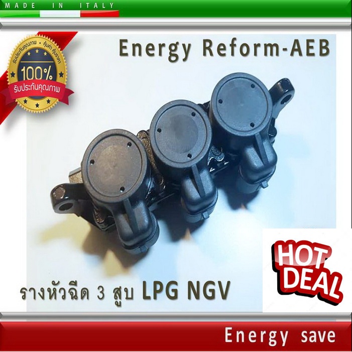 energy-reform-aeb-รางหัวฉีดแก๊ส-3-สูบ-gas-lpg-ngv-injector-rail-3-cyl-2-ohm