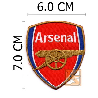 ตัวติดเสื้อ ตัวรีดเสื้อ อาร์ม Armpatch งานปักผ้า Arsenal อาร์เซนอล