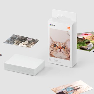 ภาพขนาดย่อของภาพหน้าปกสินค้าXiaomi Mi Portable Photo Printer Paper (2x3 inch, 20 sheets) กระดาษปริ้นขนาด 2x3 นิ้ว จำนวน 20 แผ่น จากร้าน mi_more_fun_central_world บน Shopee