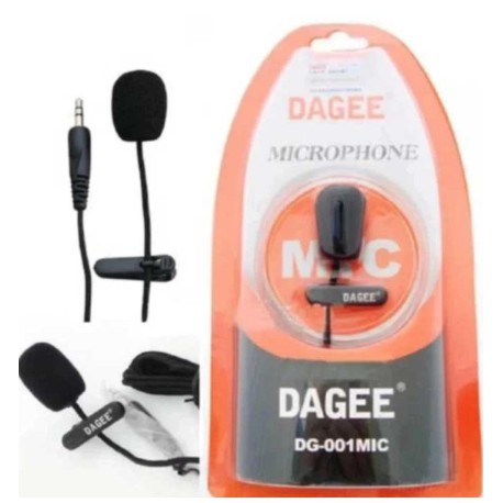 ไมค์หนีบปกเสื้อ-dagee-dg-001-mini-clip-on-microphone-black