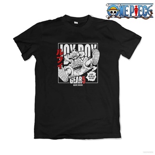 【hot tshirts】เสื้อยืดแขนสั้นลําลอง พิมพ์ลายกราฟิก ONE PIECE Luffy Gear 5 Joy Boy Nika ทรงหลวม สําหรับผู้ชาย และผู้หญิง20