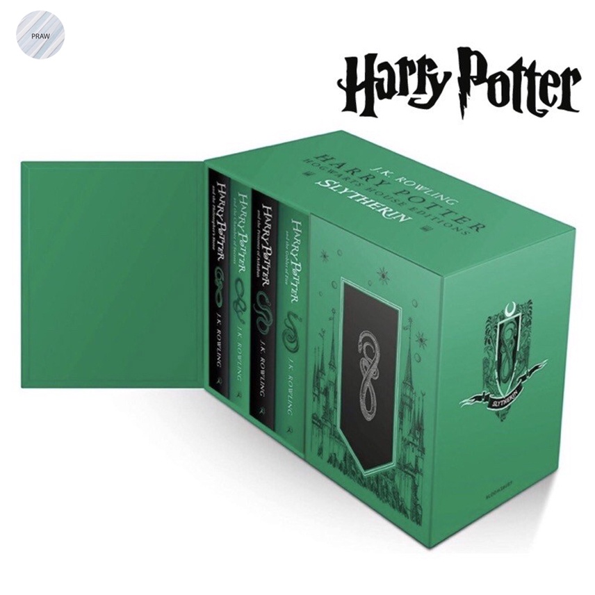 HARRY POTTER SLYTHERIN HOUSE EDITIONS HARDBACK BOX SET Shopee Thailand