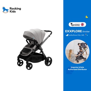 ภาพหน้าปกสินค้าAPRAMO รุ่น EXXPLORE STROLLER รถเข็นเด็กที่ตอบโจทย์ไลฟ์สไตล์ของคุณพ่อ คุณแม่ ยุคใหม่ สายเดินทาง ที่เกี่ยวข้อง