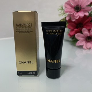 สินค้า แท้💯 Chanel Sublimage L’Extrait de Nuit ไนท์เซรั่ม 5ml