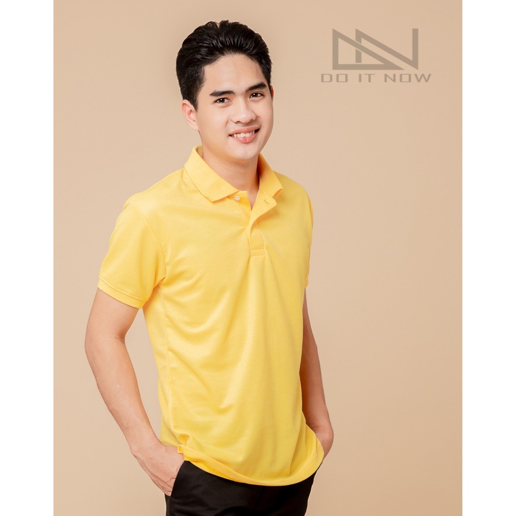 เสื้อโปโลแขนจั๊ม-สีเหลือง-ชาย-by-doitnow-สินค้าคุณภาพ-จากแห่งผลิตโดยตรง