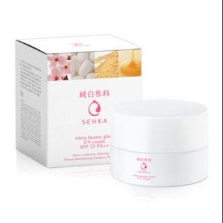 Senka White Beauty Glow UV Cream 50g มอยซ์เจอร์ไรเซอร์เพื่อผิวชุ่มชื่น เปล่งปลั่งกระจ่างใส ชุ่มชื่นาน 8 ชม.