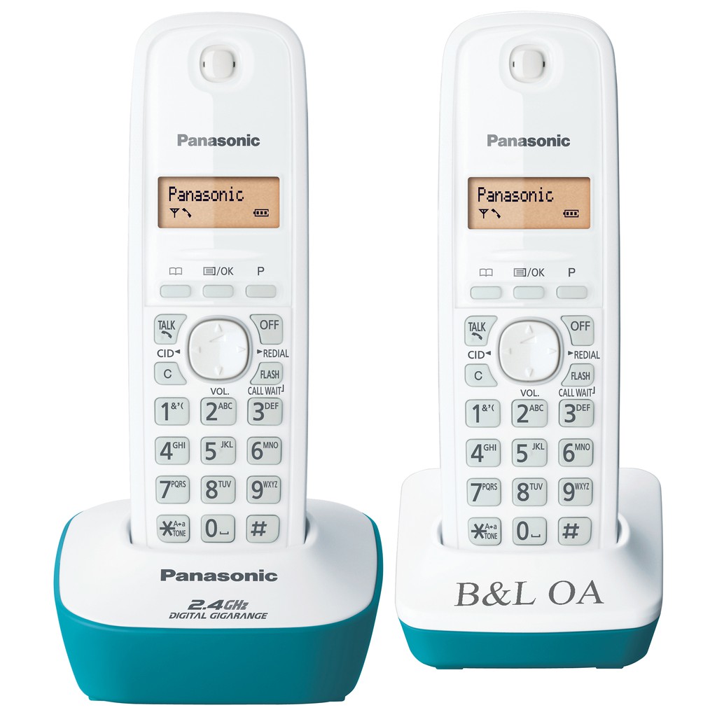 panasonic-cordless-phone-2-4-ghz-caller-id-โทรศัพท์ไร้สาย-kx-tg3412bx-1-ชุดมี-2-เครื่อง