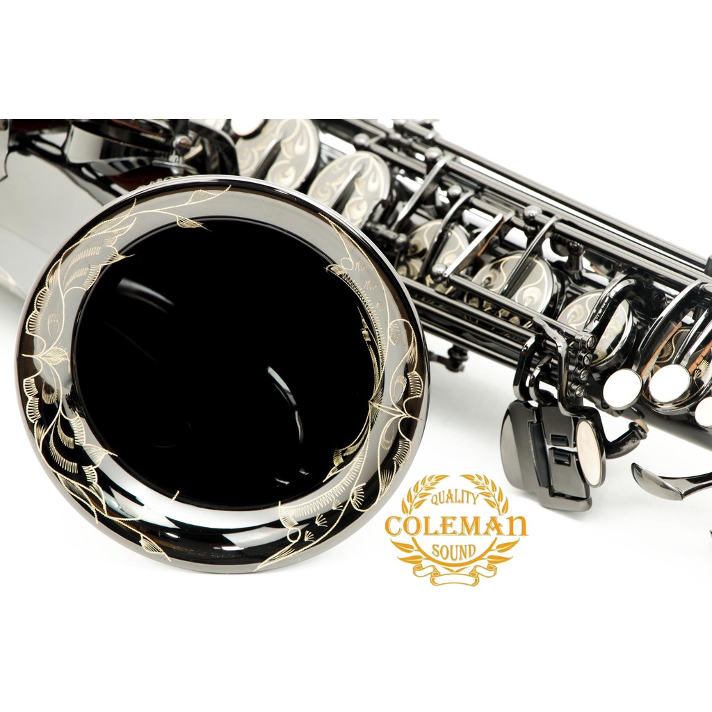 แซกโซโฟน-saxophone-tenor-coleman-clc-551t-black-nickel