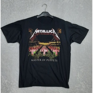 TSHIRTฝ้ายเสื้อยืด METALLICA NO TAGs-5xl