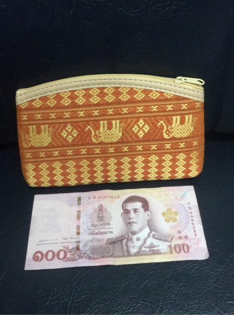ภาพหน้าปกสินค้ากระเป๋าสตางค์ กระเป๋าลายช้าง 18บาท จากร้าน thaigift บน Shopee