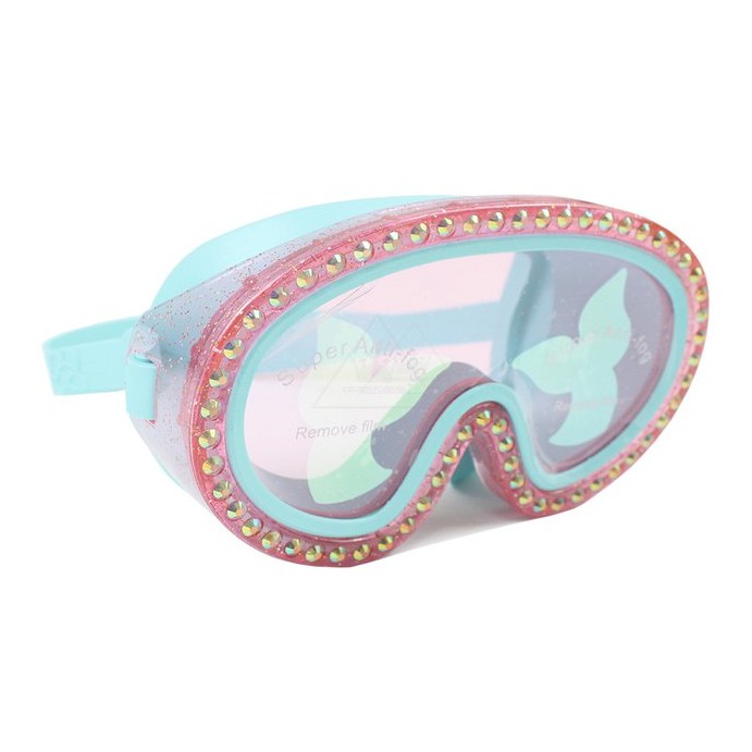 bling2o-แว่นตาดำน้ำเด็กสีสดใส-ยอดฮิตจากอเมริกา-under-the-magical-sea-blue-sushi-ป้องกันฝ้าเเละ-uv-ถ่ายรูปสวย