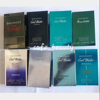 Davidoff น้ำหอมหลอดขนาดทดลอง ปริมาณ 1/1.2ml