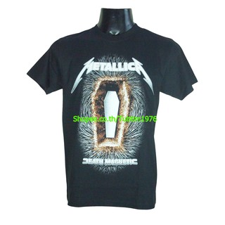 เสื้อยืดสุดเท่เสื้อวง Metallica เสื้อวงดังๆ วินเทจ เสื้อวินเทจ เมทัลลิกา MET940Sto5XL