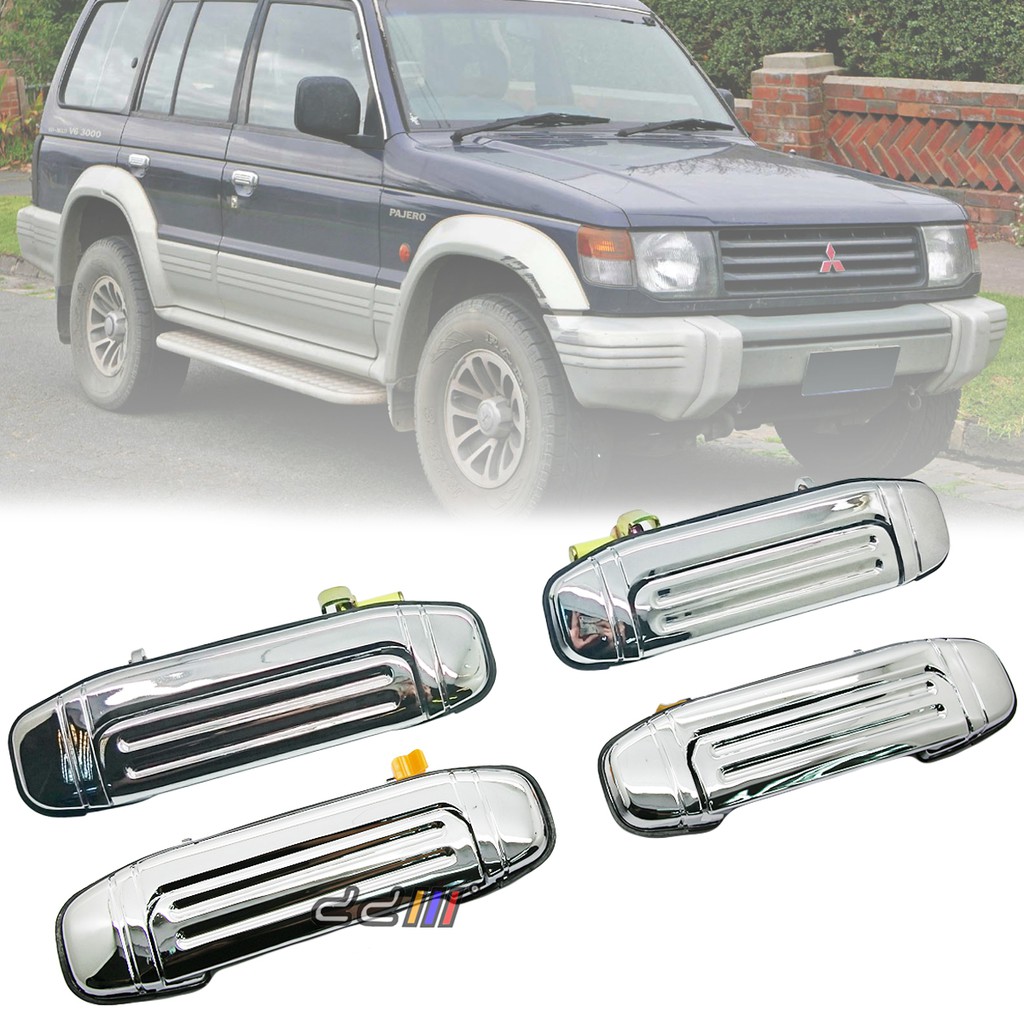 Außentürgriff Für Mitsubishi Pajero Montero V31 V32 V33 V43 V46 V47 1991-1999 – Schwarz, Front Right